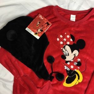 MINNIE MOUSE Pullover and Hat Set